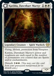 Katilda, Dawnhart Martyr // Katilda's Rising Dawn