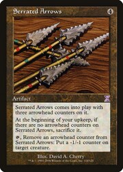 Serrated Arrows