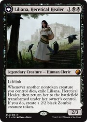 Liliana, Heretical Healer // Liliana, Defiant Necromancer