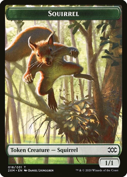 Demon // Squirrel Card Back