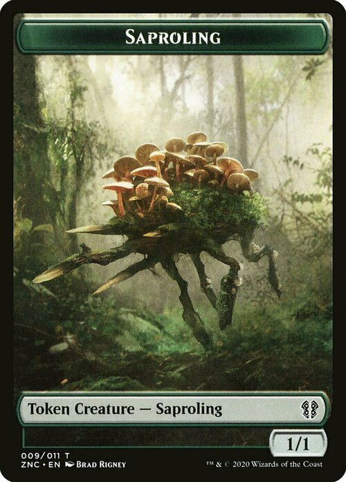 Beast // Saproling Card Back