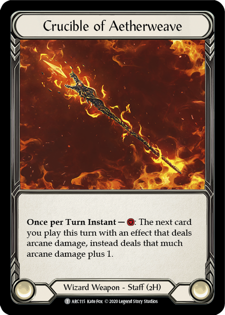 Dash // Crucible of Aetherweave Card Back