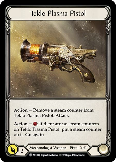 Azalea // Teklo Plasma Pistol Card Back