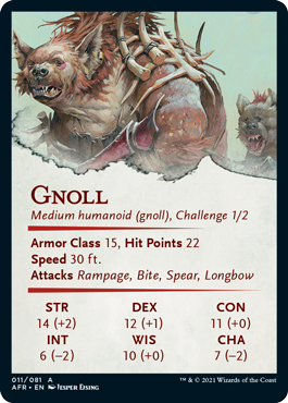 Art Series: Gnoll Parte Posterior