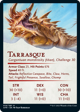 Art Series: Tarrasque Parte Posterior