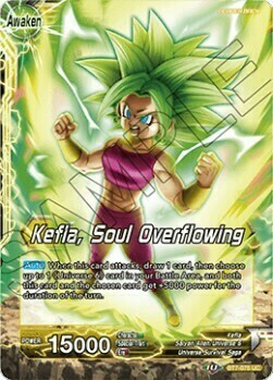 Caulifla & Kale // Kefla, Soul Overflowing Card Back