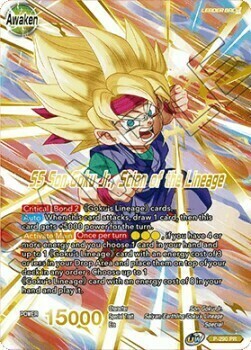 Son Goku Jr. // SS Son Goku Jr., Scion of the Lineage Card Back