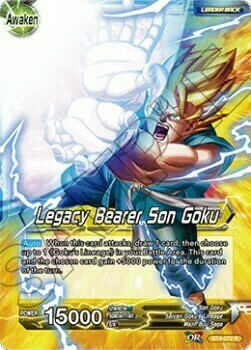 Son Goku // Legacy Bearer Son Goku Card Back