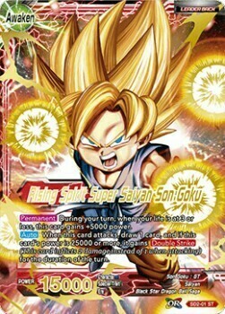 Son Goku // Rising Spirit Super Saiyan Son Goku Card Back