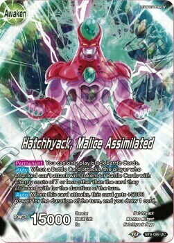 Dr.Lychee & Hatchhyack // Hatchhyack, Malice Assimilated Card Back