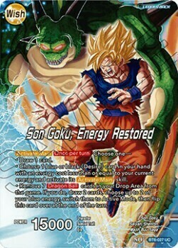 Dende // Son Goku, Energy Restored Card Back