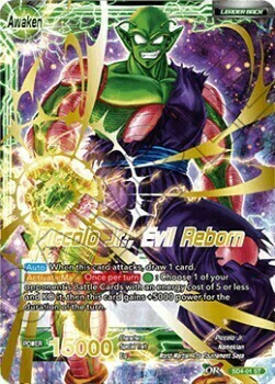 Piccolo Jr. // Piccolo Jr., Evil Reborn Parte Posterior