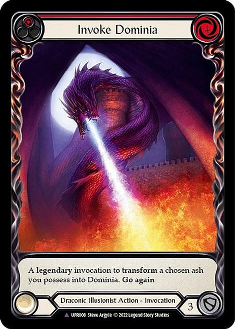 Invoke Dominia // Dominia Card Back