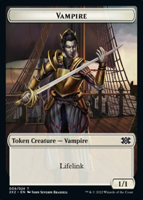 Saproling // Vampire Card Back