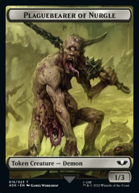 Spawn // Plaguebearer of Nurgle Card Back