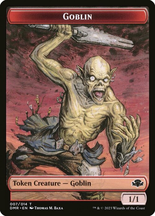 Bird // Goblin Card Back