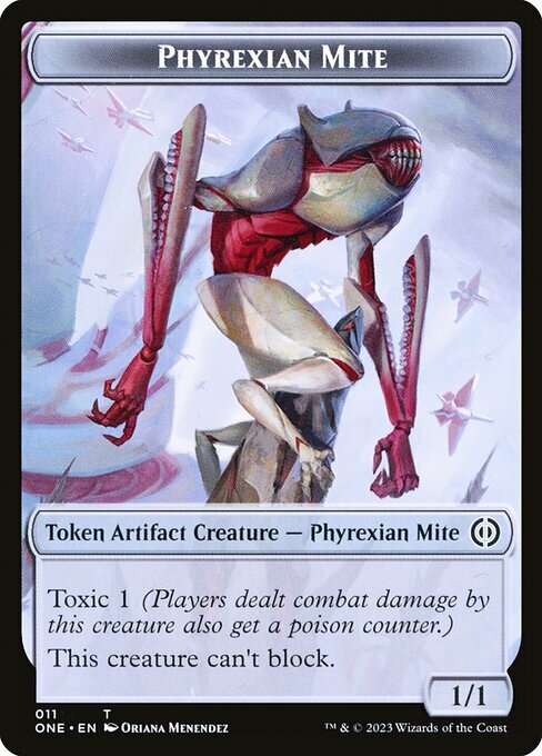 Samurai // Phyrexian Mite Parte Posterior