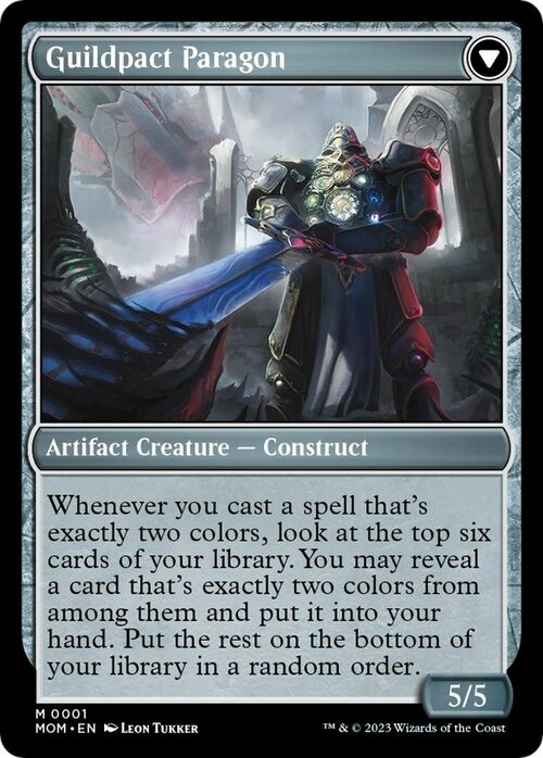 Invasion of Ravnica // Guildpact Paragon Card Back