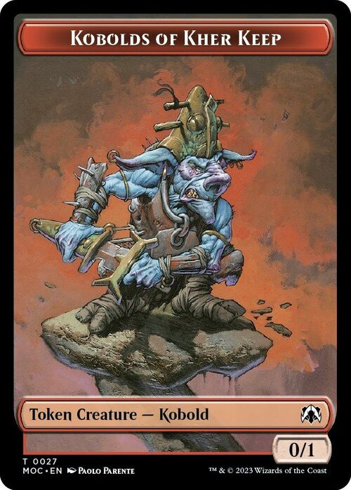 Bird // Kobolds of Kher Keep Card Back