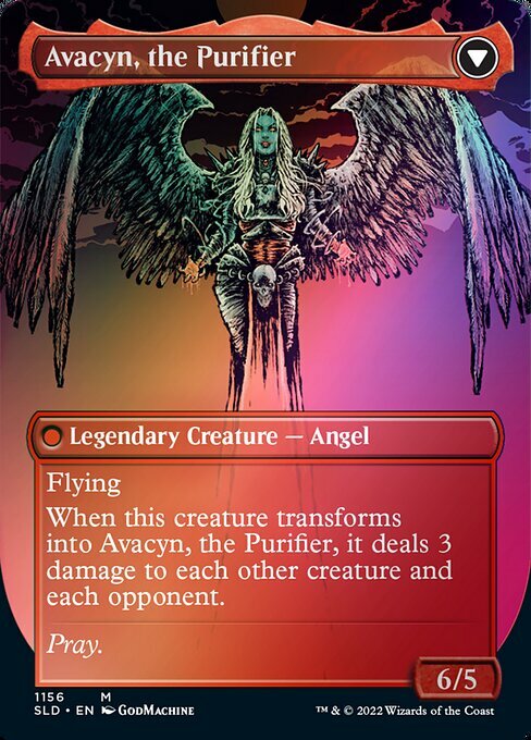 Archangel Avacyn // Avacyn, the Purifier Card Back