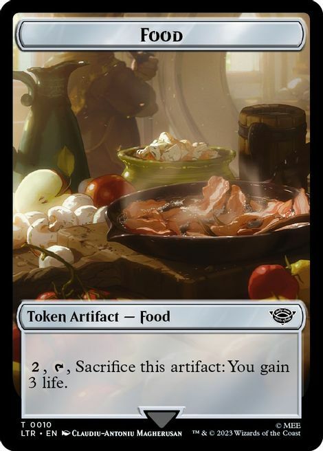 Smaug // Food Card Back