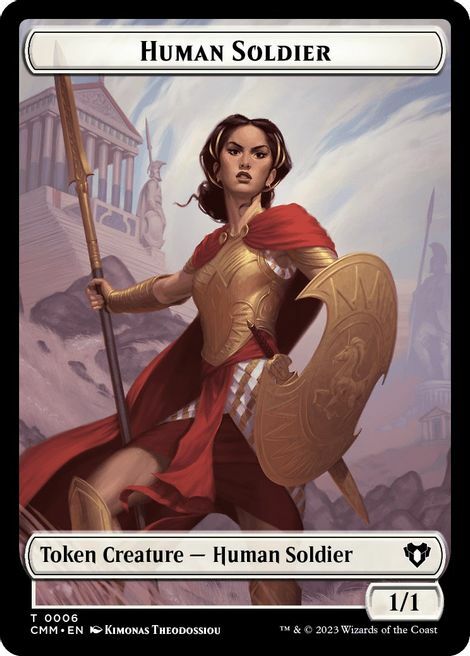 Teferi, Temporal Archmage Emblem // Human Soldier Card Back