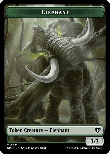 The Monarch // Elephant Card Back