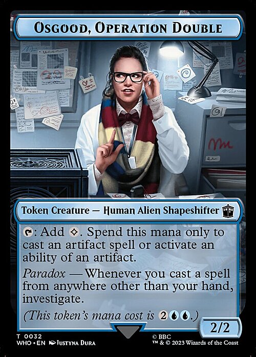 Alien // Osgood, Operation Double Card Back