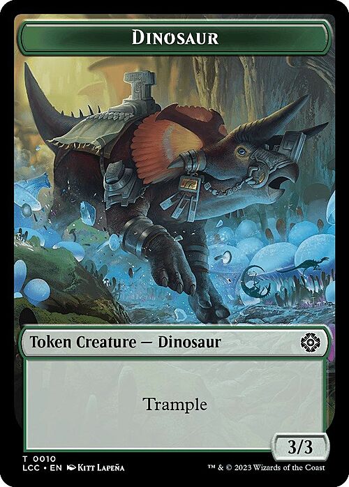 City's Blessing // Dinosaur Card Back