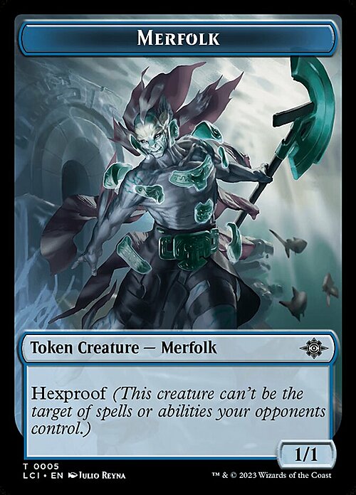 Treasure // Merfolk Card Back