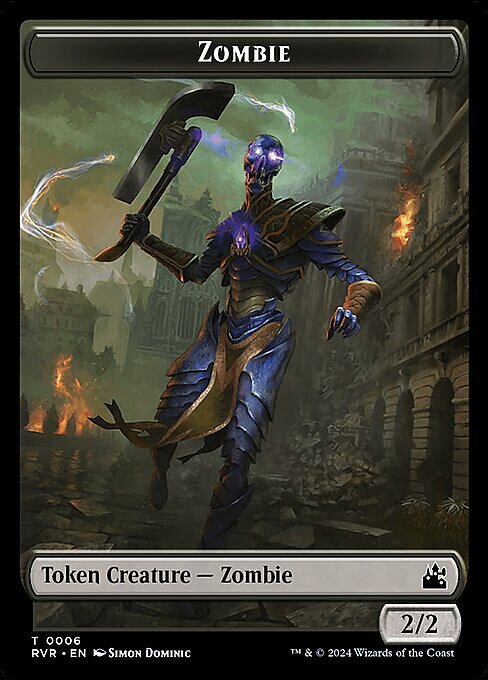 Elf Knight // Zombie Card Back