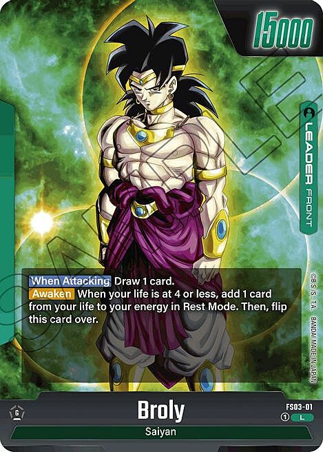 Broly // Broly Card Back