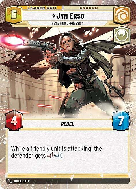 Jyn Erso, Avversa All'Oppressione Card Back