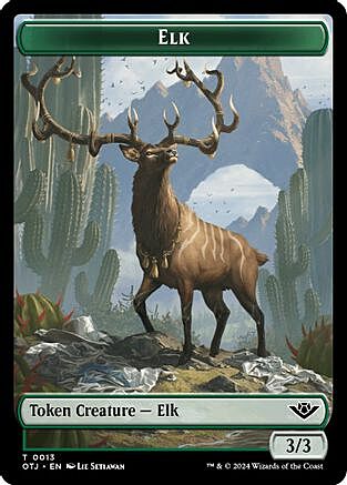 Mercenary // Elk Card Back