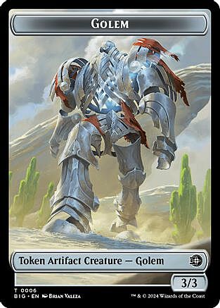 Treasure // Golem Card Back