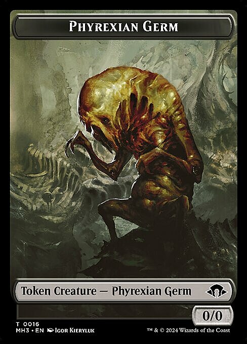 Rat // Phyrexian Germ Card Back