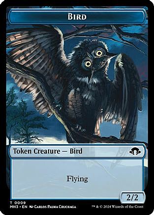 Eldrazi Spawn // Bird Card Back