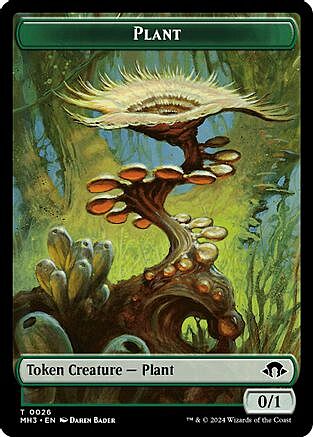 Eldrazi Spawn // Plant Card Back