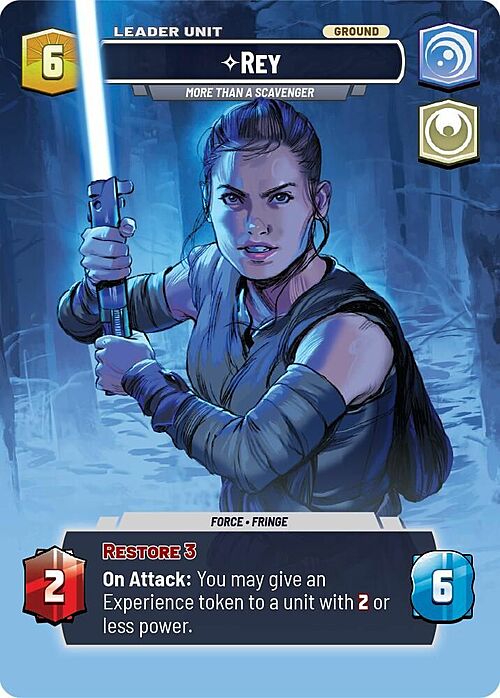 Rey, Non Solo Una Mercante Di Rottami Card Back