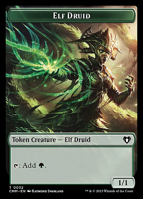 Eldrazi // Elf Druid Card Back