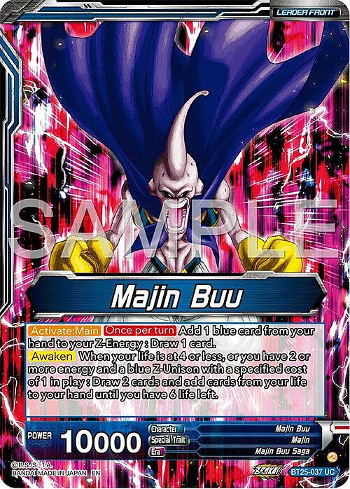 Majin Buu // Majin Buu, Shape-Shifter Parte Posterior