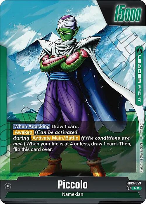 Piccolo // Piccolo Card Back