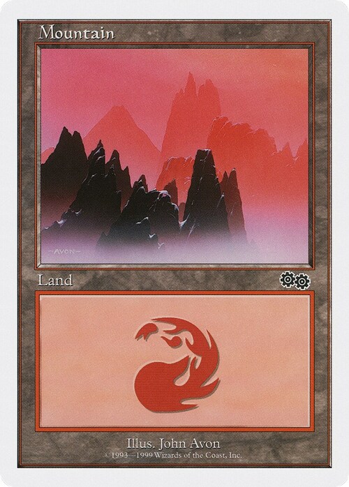 Mountain Card Back