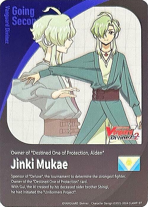 Energy Token // Going Second Marker: Jinki Mukae Card Back