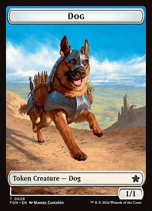 Beast // Dog Card Back