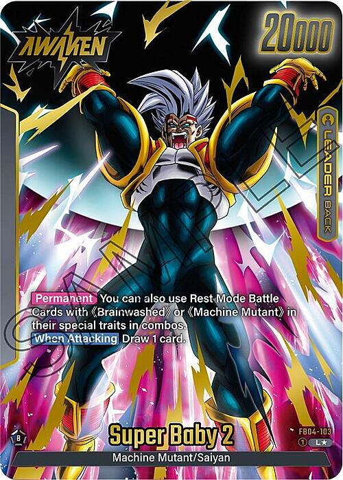 Baby Vegeta // Super Baby 2 Card Back