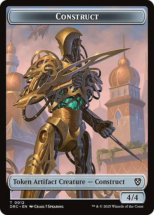 Golem // Construct Card Back