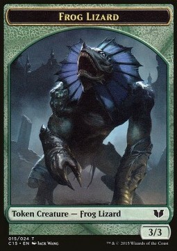 Germ // Frog Lizard Card Back