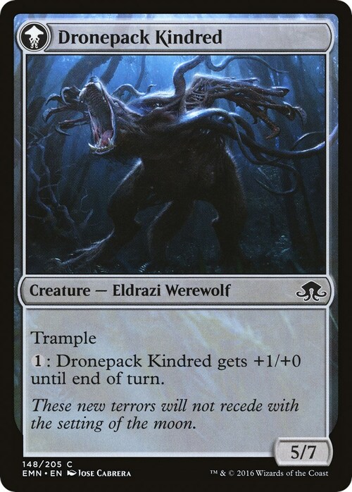 Vildin-Pack Outcast // Dronepack Kindred Card Back