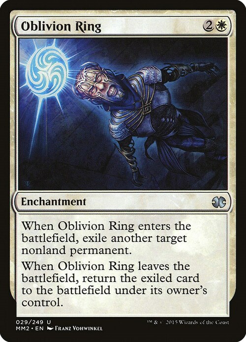 Oblivion Ring Card Front